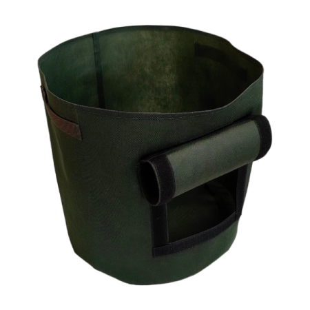 Мешок из спанбонда для выращивания картофеля и овощей 40 л зеленый Благодатное земледелие